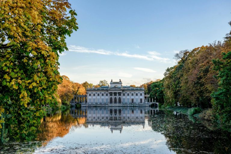 Palace on the Isle in Lazienki Park, Warsaw, Poland